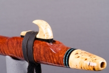 Redwood Burl Native American Flute, Minor, Mid A-4, #J72D (3)